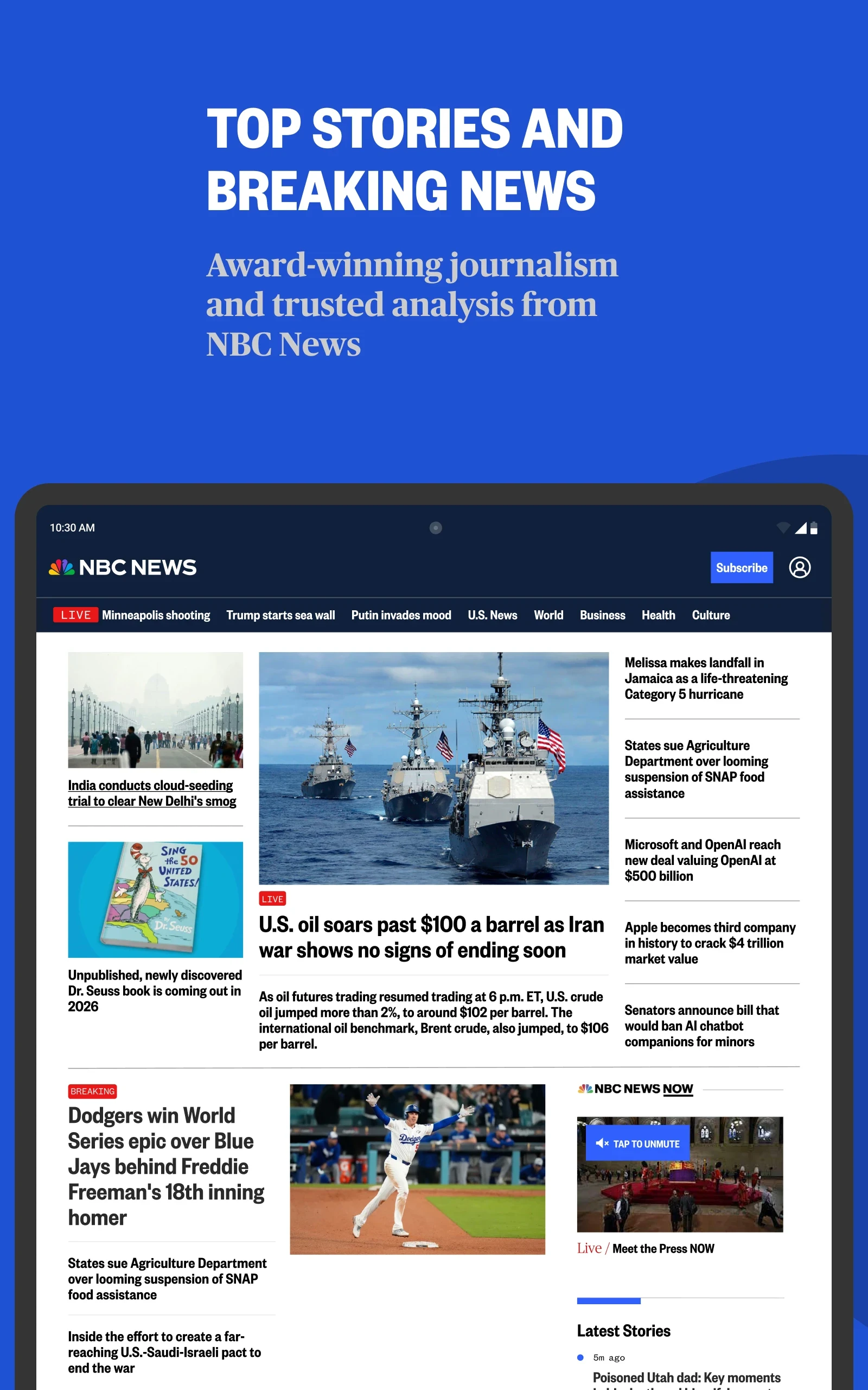 NBC News: Breaking News & Live screenshot